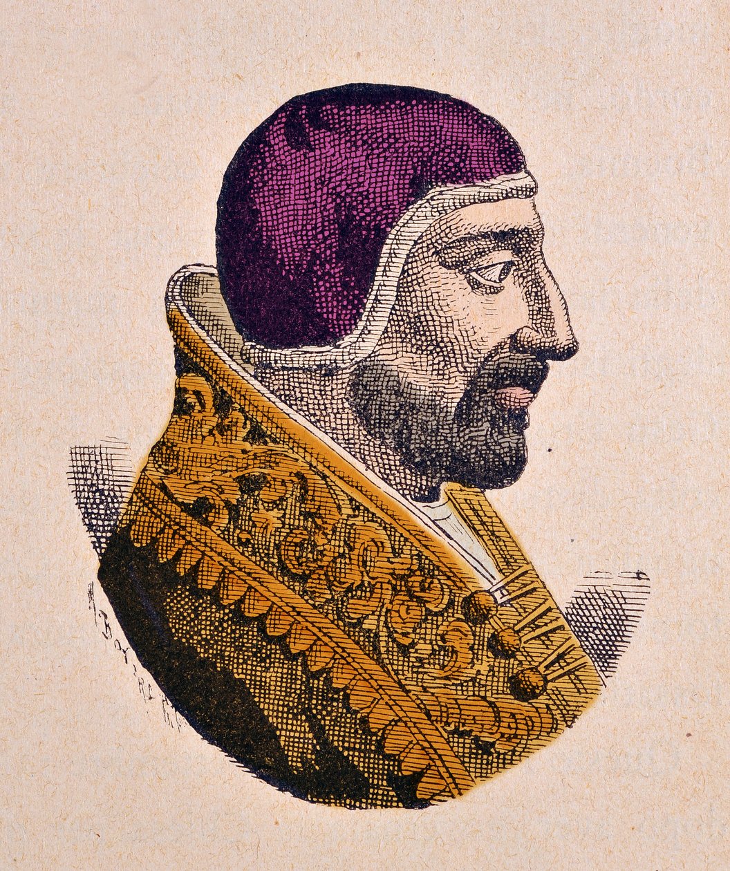 Portret papieża Innocent VI (Innocenzo, Innocentius) (1352-1362) autorstwa Italian School