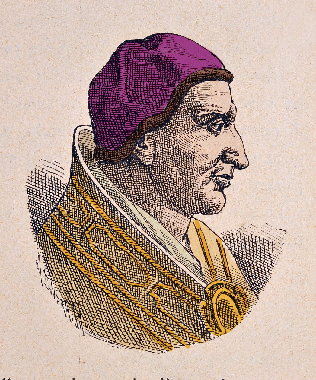 Portret papieża Pelage II autorstwa Italian School