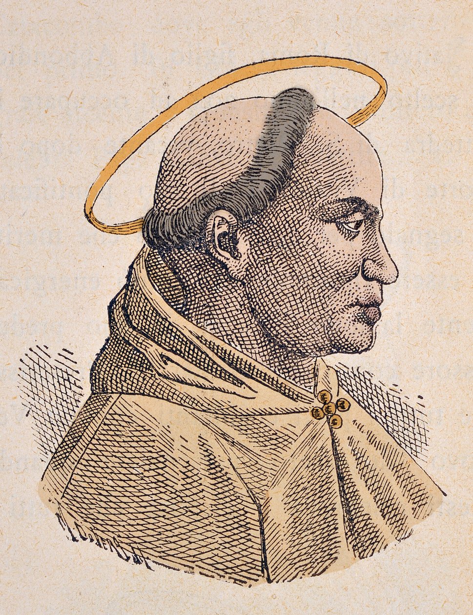 Portret papieża Wiktora (Vittore) Iera (ok. 189-199) autorstwa Italian School