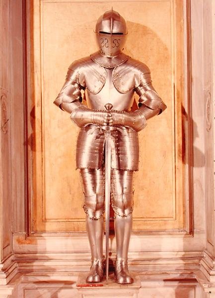 Zbroja należąca do Henryka IV (1553-1610) ok. 1600 (żelazo) autorstwa Italian School