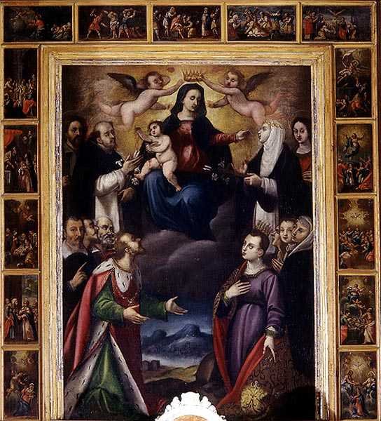 Wniebowzięcie Najświętszej Maryi Panny (olej na płótnie) autorstwa Italian School