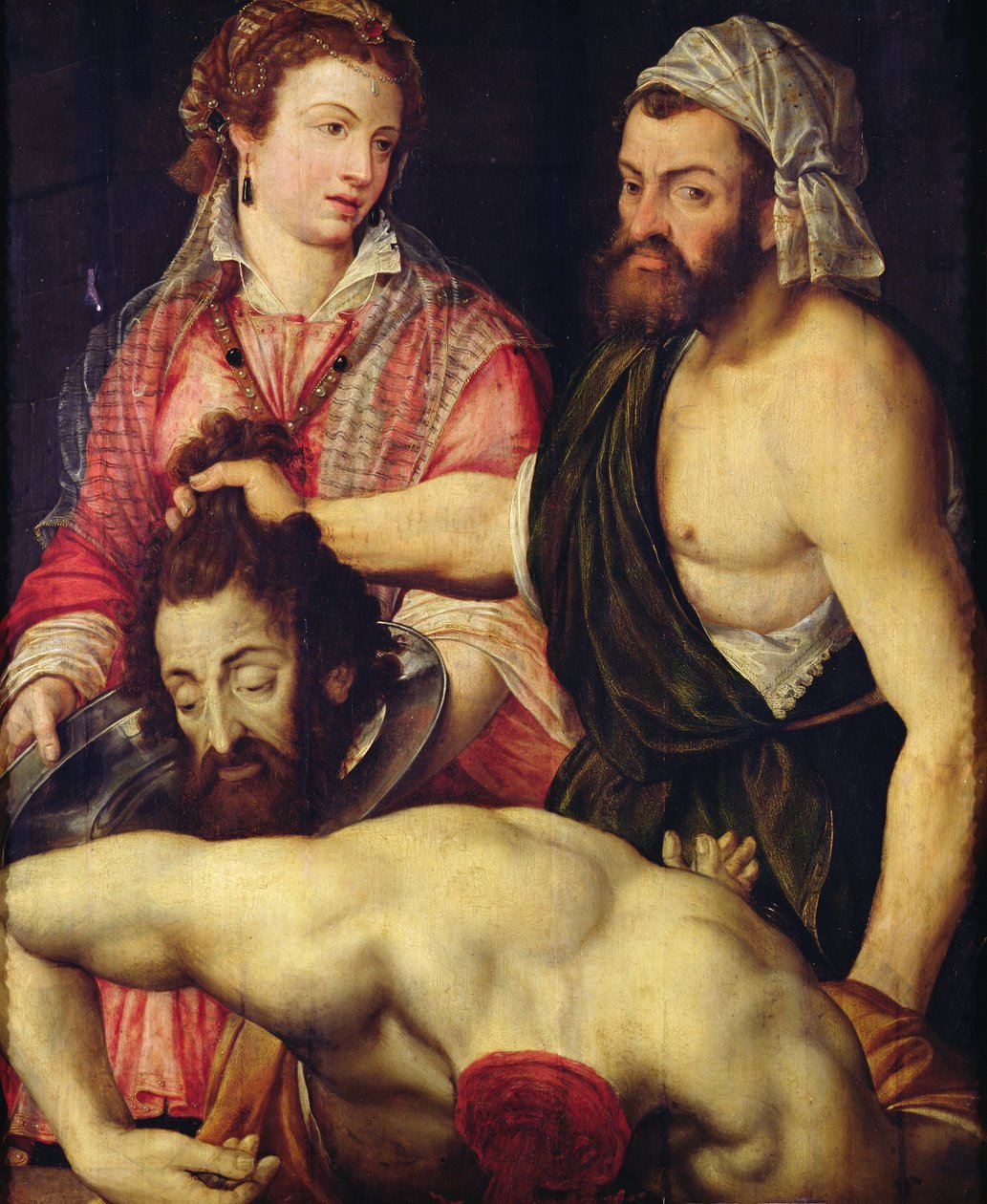 Ścięcie św. Jana Chrzciciela autorstwa Italian School