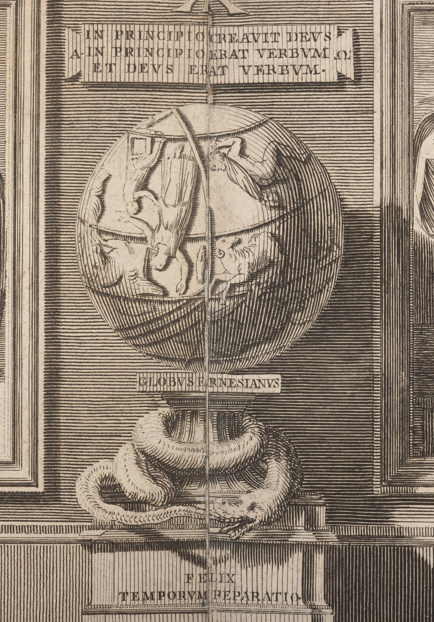 Farnese Globe z demonstracji autorstwa Italian School