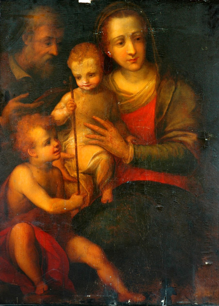 Święta Rodzina i Św. Jan, 1501 autorstwa Italian School