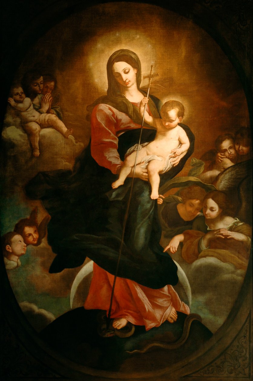 Niepokalane Poczęcie, ok. 1680-1700 () autorstwa Italian School