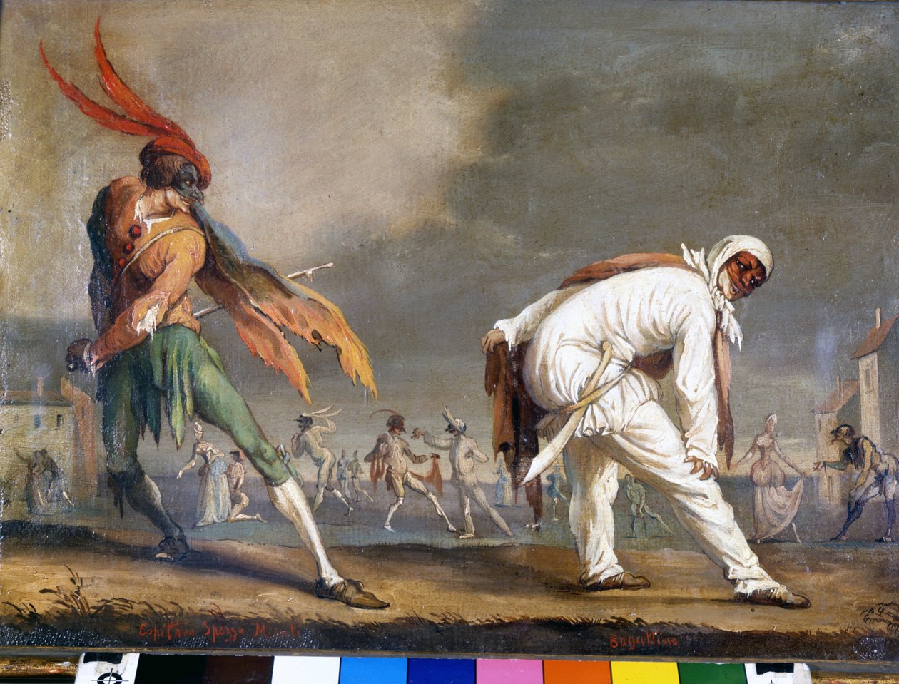 Włoskie maski Commedia dell