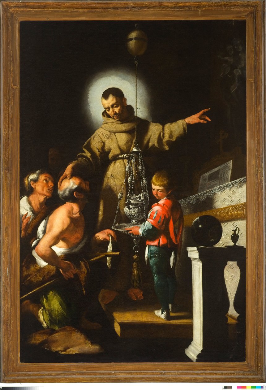 Cud Didakosa z Alcalá, 1625 autorstwa Italian School