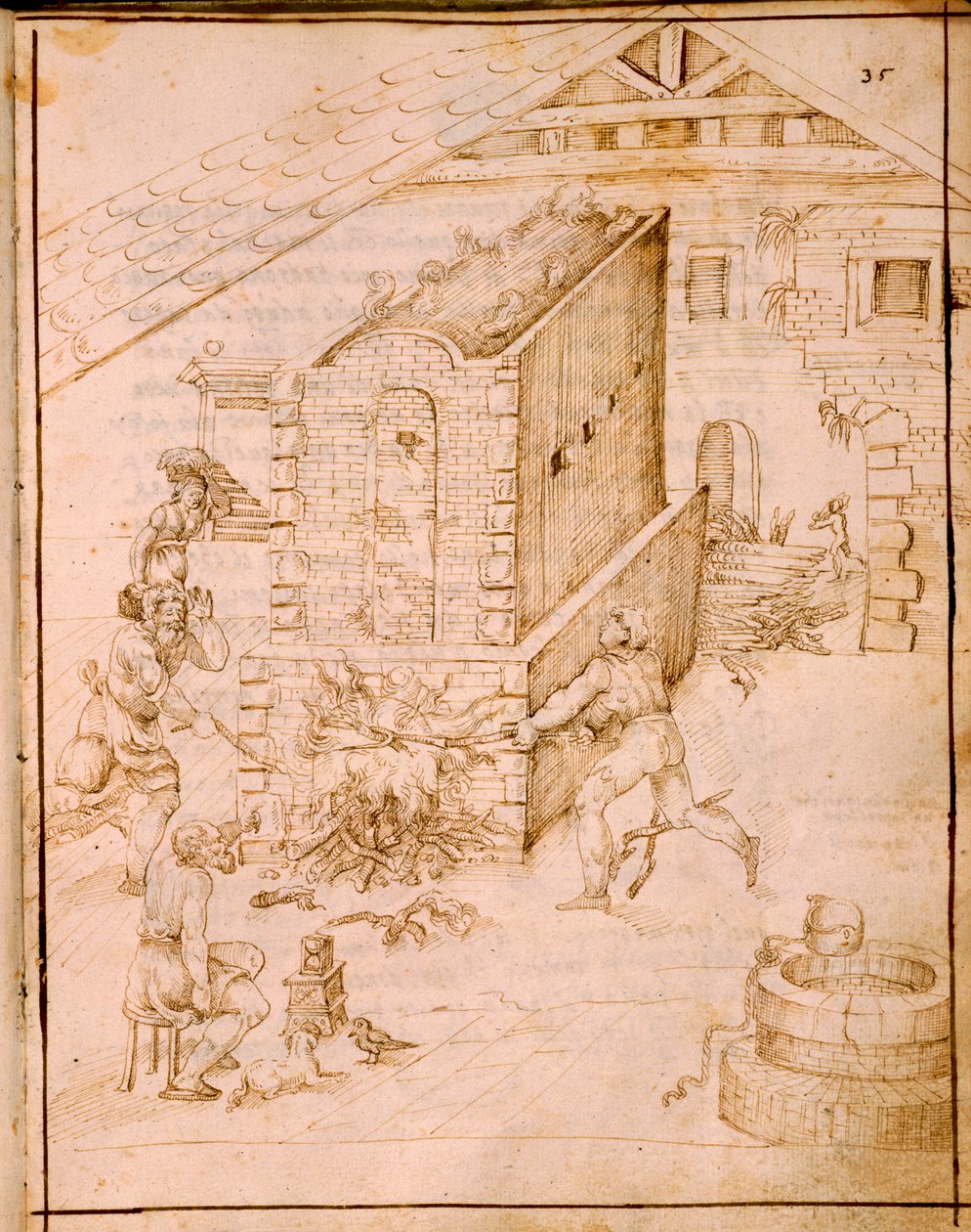 Starożytna sztuka tworzenia naczyń, 1589 autorstwa Italian School