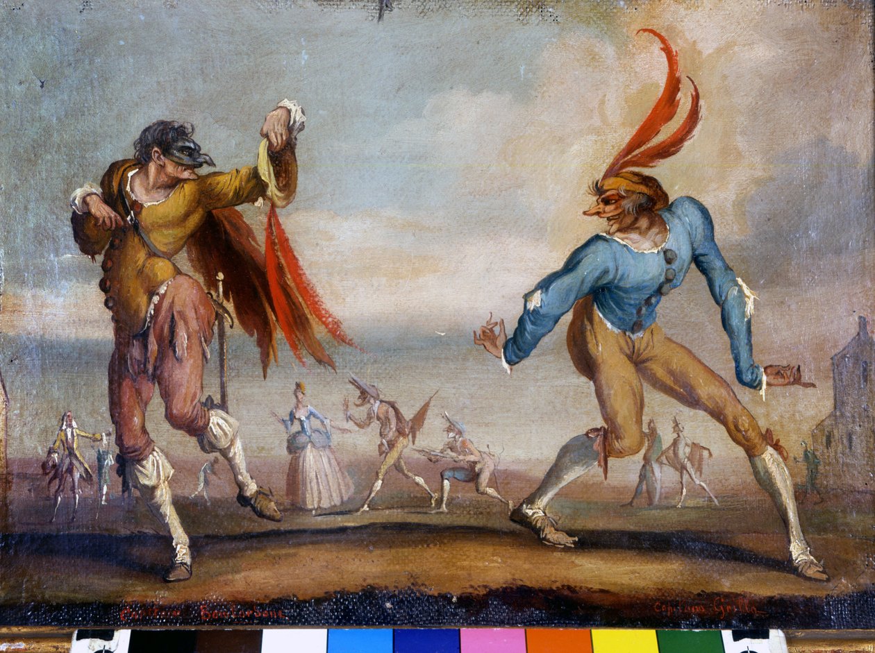 Maski Commedia dell