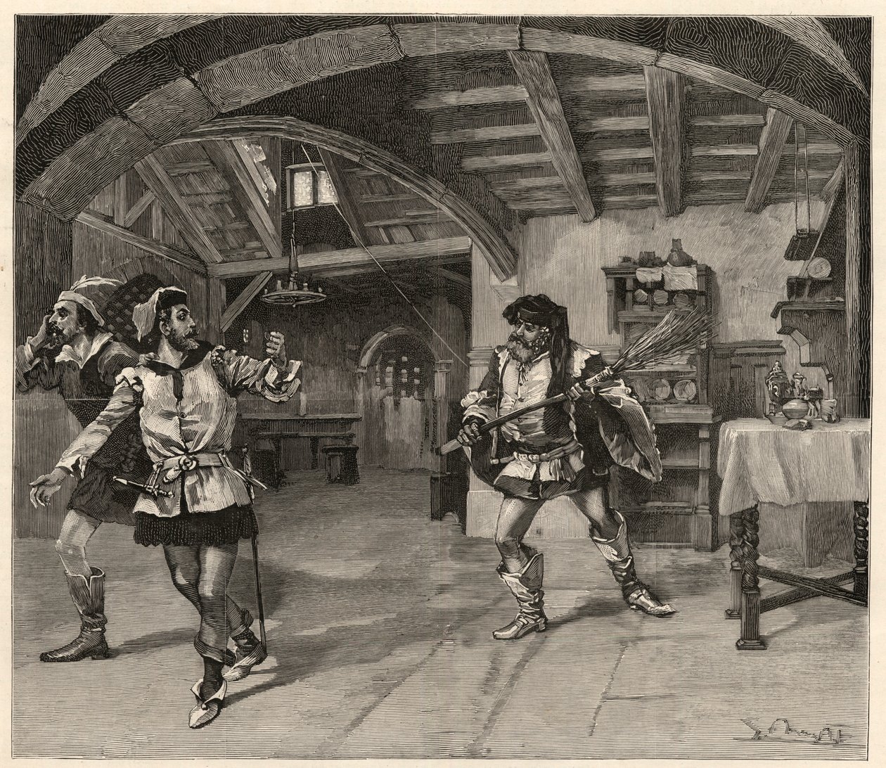 Spektakl Giuseppe Verdis Falstaff (Teatro alla Scala) w Mediolanie autorstwa Italian School