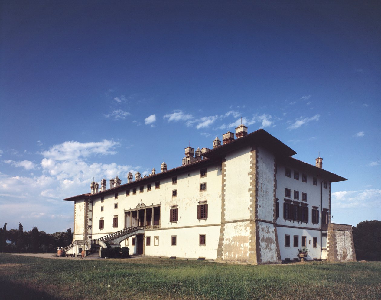 Willa stu chiminów - 1596-1600 autorstwa Italian School