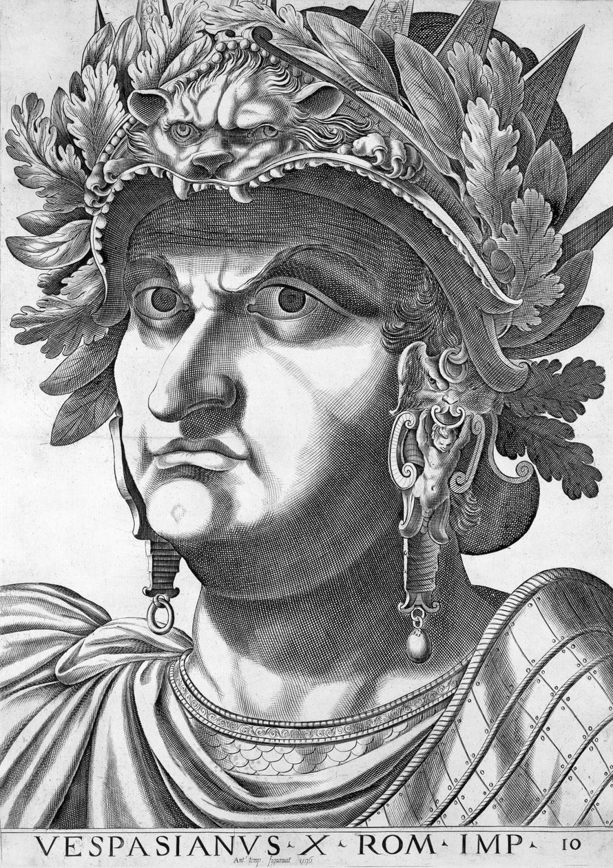 Wespazjan (9-79 AD), 1596 autorstwa Italian School