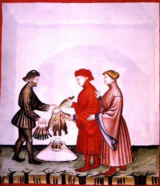 dol.106v Małe ptaszki i drozdy, ilustracja z 