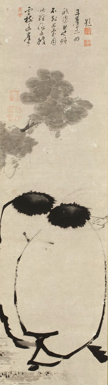 H Anshan i Shi, od. 1763 autorstwa Ito Jakuchu