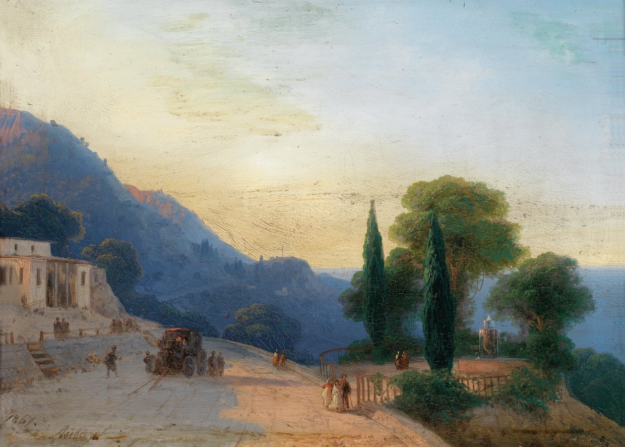 Letni dzień na Krymie autorstwa Ivan Konstantinovich Aivazovsky