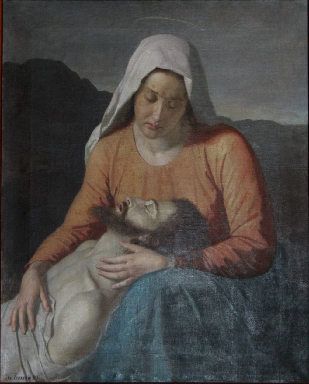 Pieta autorstwa Ivan Franke