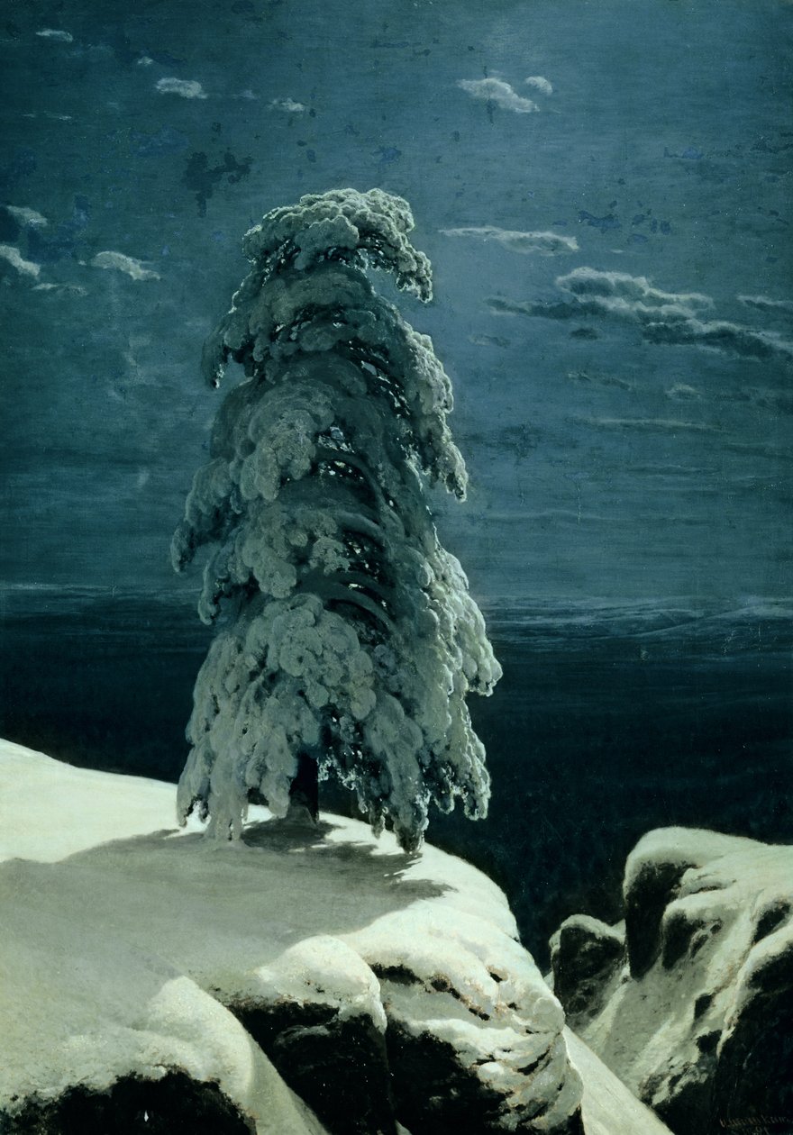 Na Dzikiej Północy, 1891 autorstwa Ivan Ivanovich Shishkin