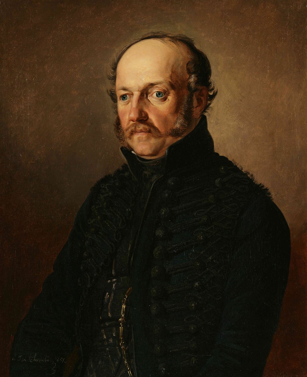 Portret mężczyzny Chrutskiego autorstwa Ivan Khrutsky