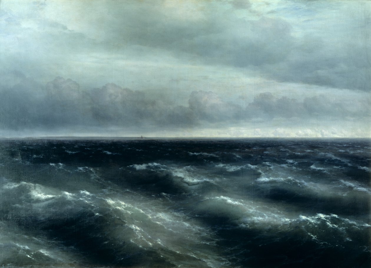 Morze Czarne, 1881 autorstwa Ivan Konstantinovich Aivazovsky