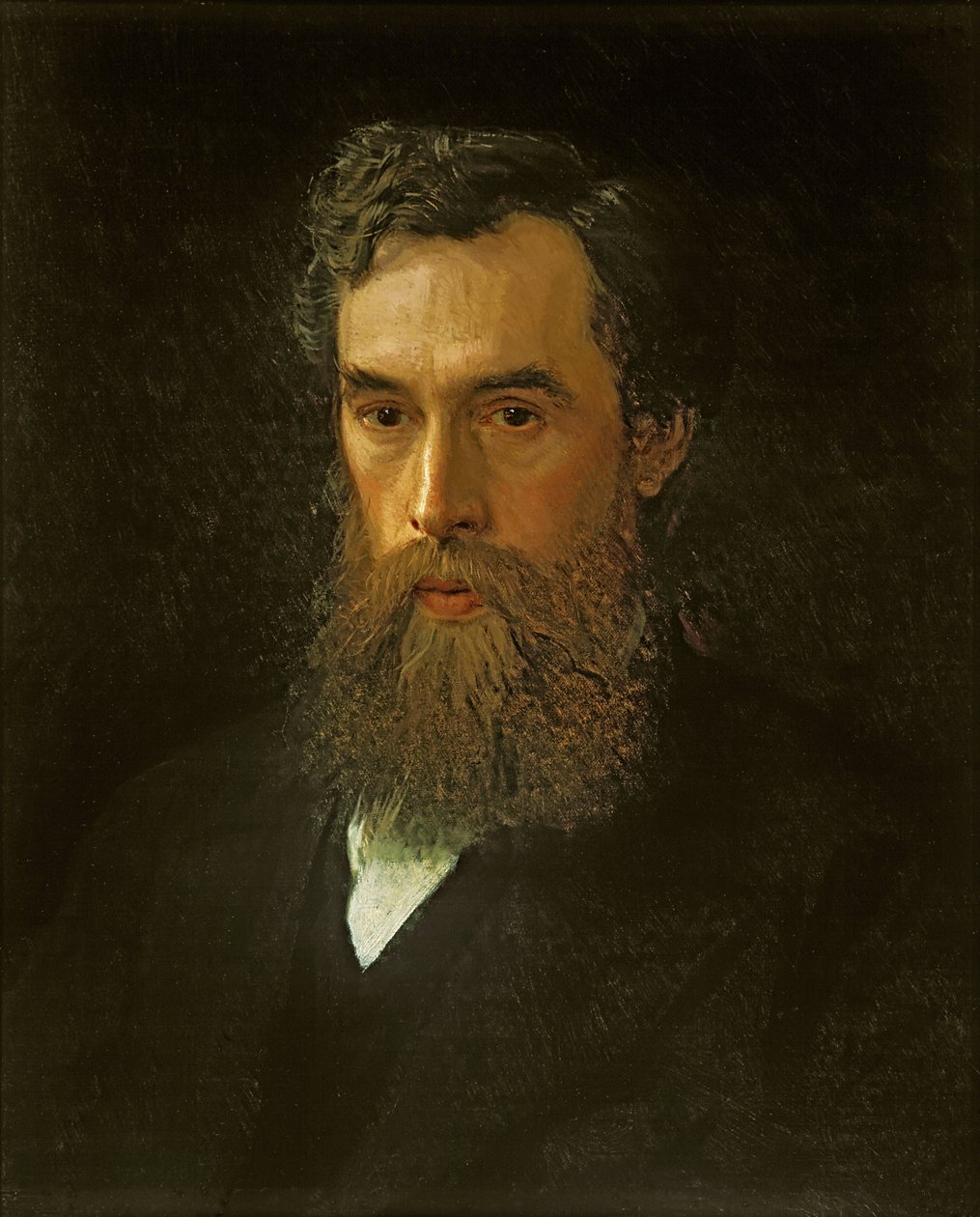 Portret Pawła Tretiakowa (1832-1898) autorstwa Ivan Nikolaevich Kramskoy