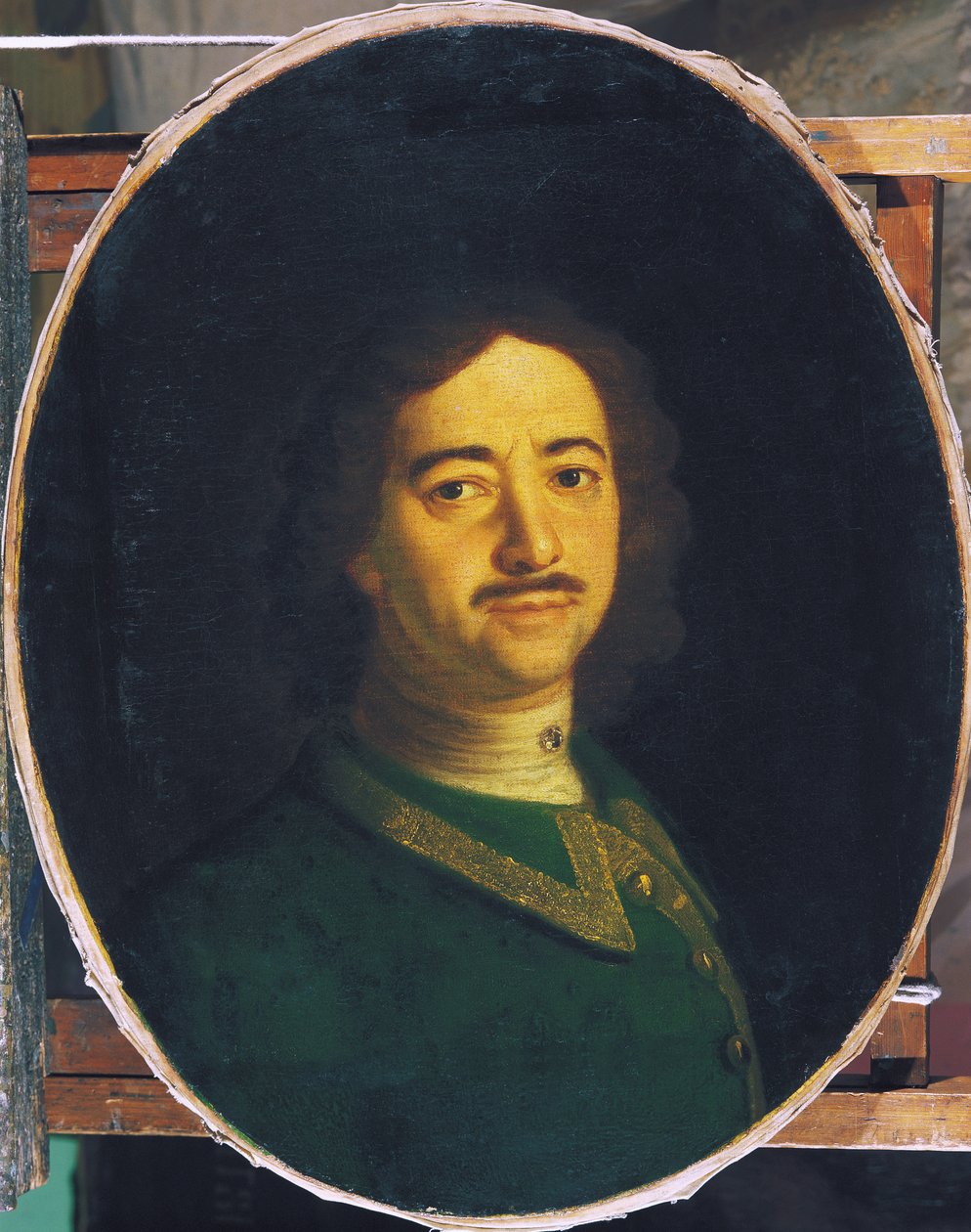 Portret Piotra Wielkiego (1672-1725) autorstwa Ivan Nikitich Nikitin