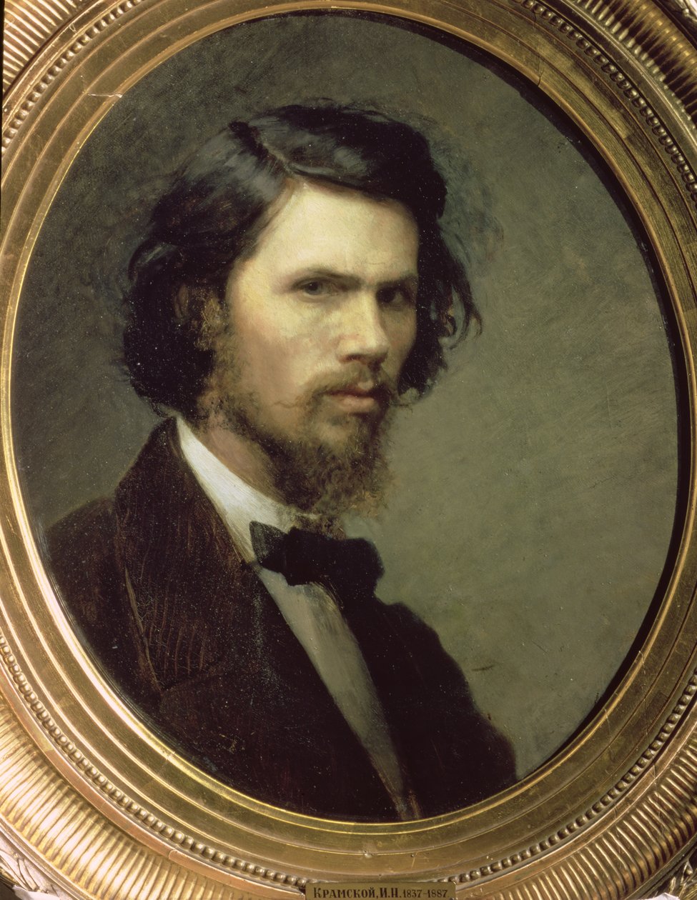 Autoportret, 1867 autorstwa Ivan Nikolaevich Kramskoy