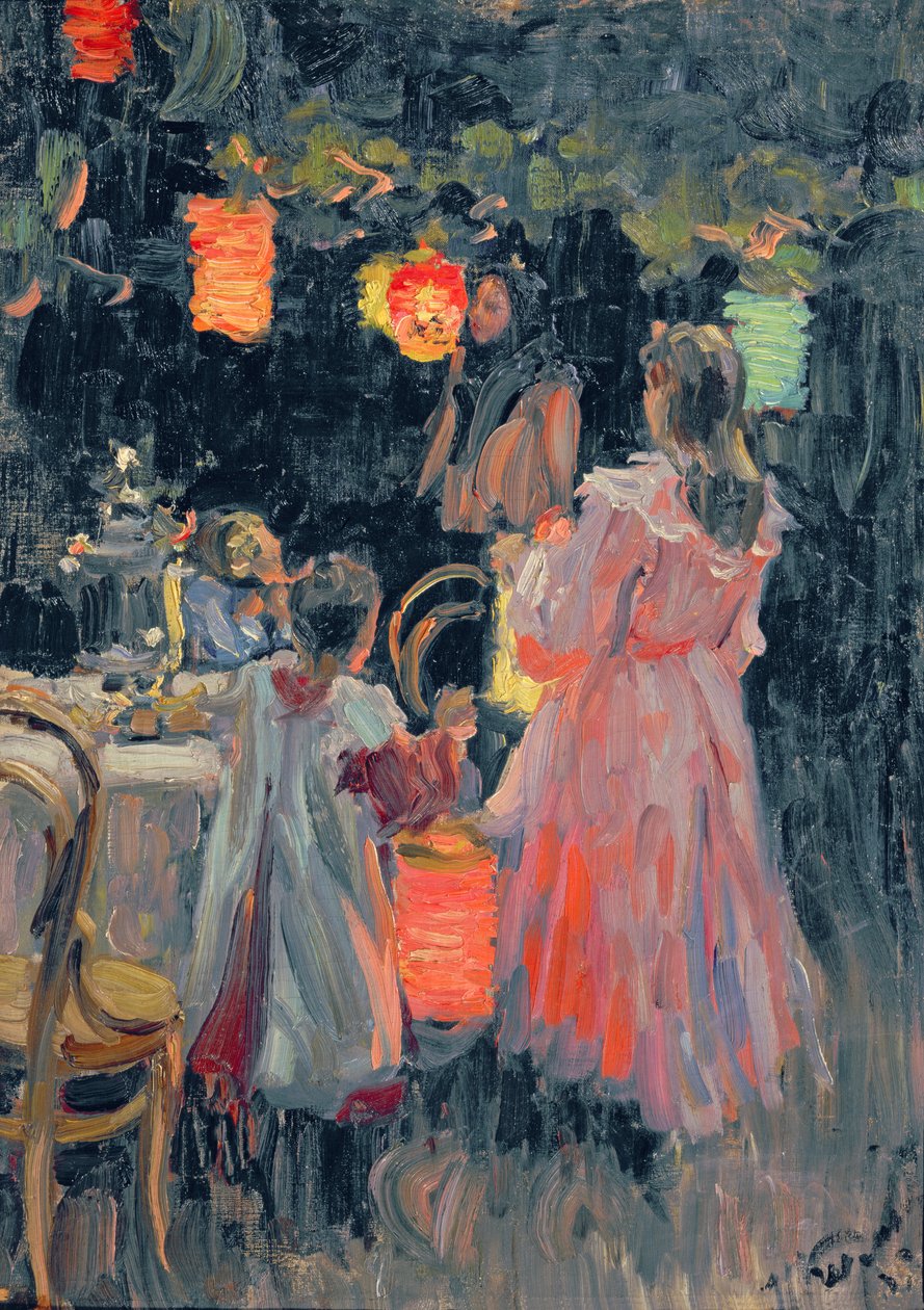 Chińskie latarnie, 1910 autorstwa Ivan Semyonovich Kulikov