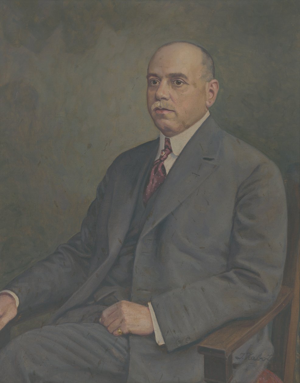 Portret dr. Neurath autorstwa Ivan Zabota