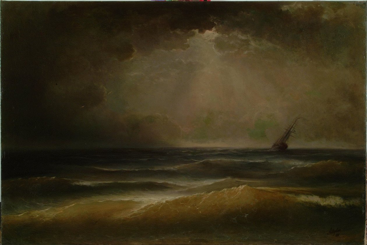 Sztorm autorstwa Ivan Aivazovsky