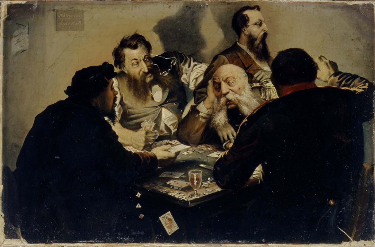 Cardshaps, lata 70. XIX wieku autorstwa Ivan Alexandrovich Kalganov
