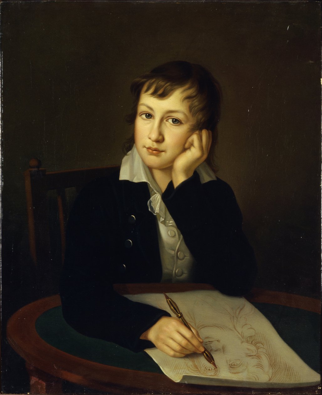 Portret hrabiego Aleksandra Nikołajewicza Mordwinowa 1799-1858 autorstwa Ivan Alexeevich Tyurin