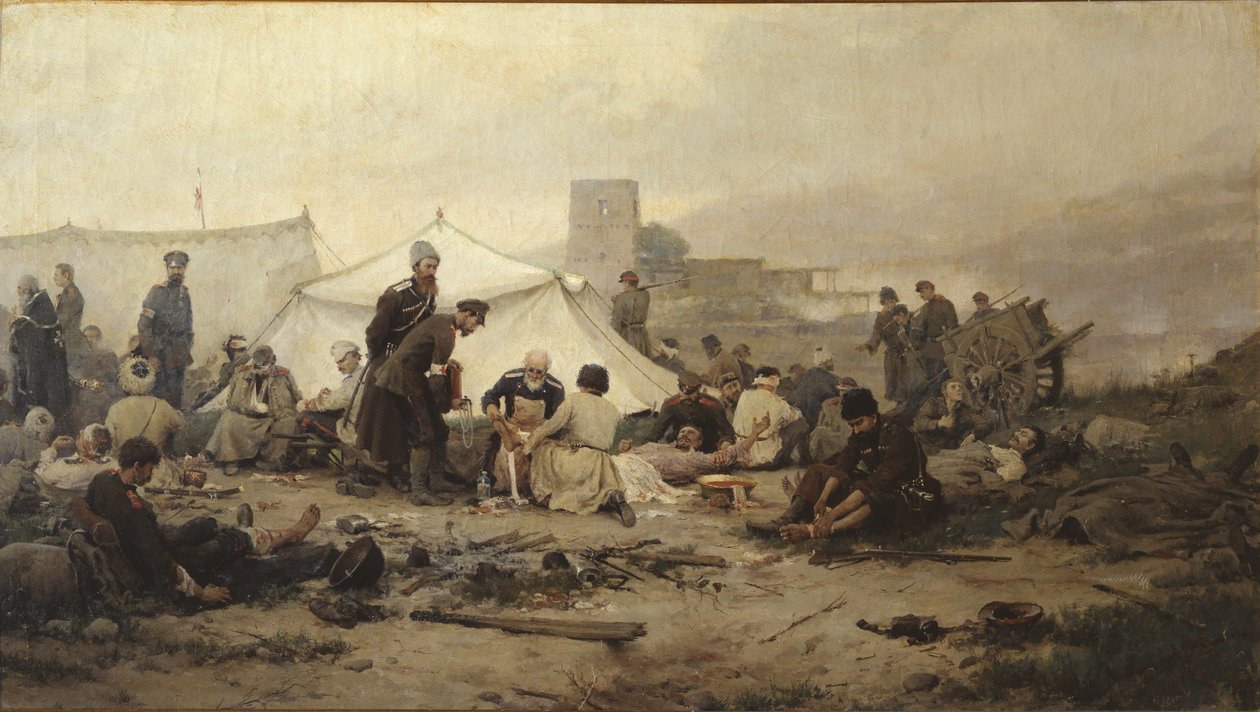 Przebieralnia, 1893 autorstwa Ivan Alexeyevich Vladimirov