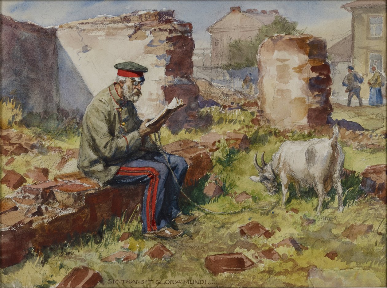 Sic transit gloria mundi (Tak przemija chwała świata) autorstwa Ivan Alexeyevich Vladimirov