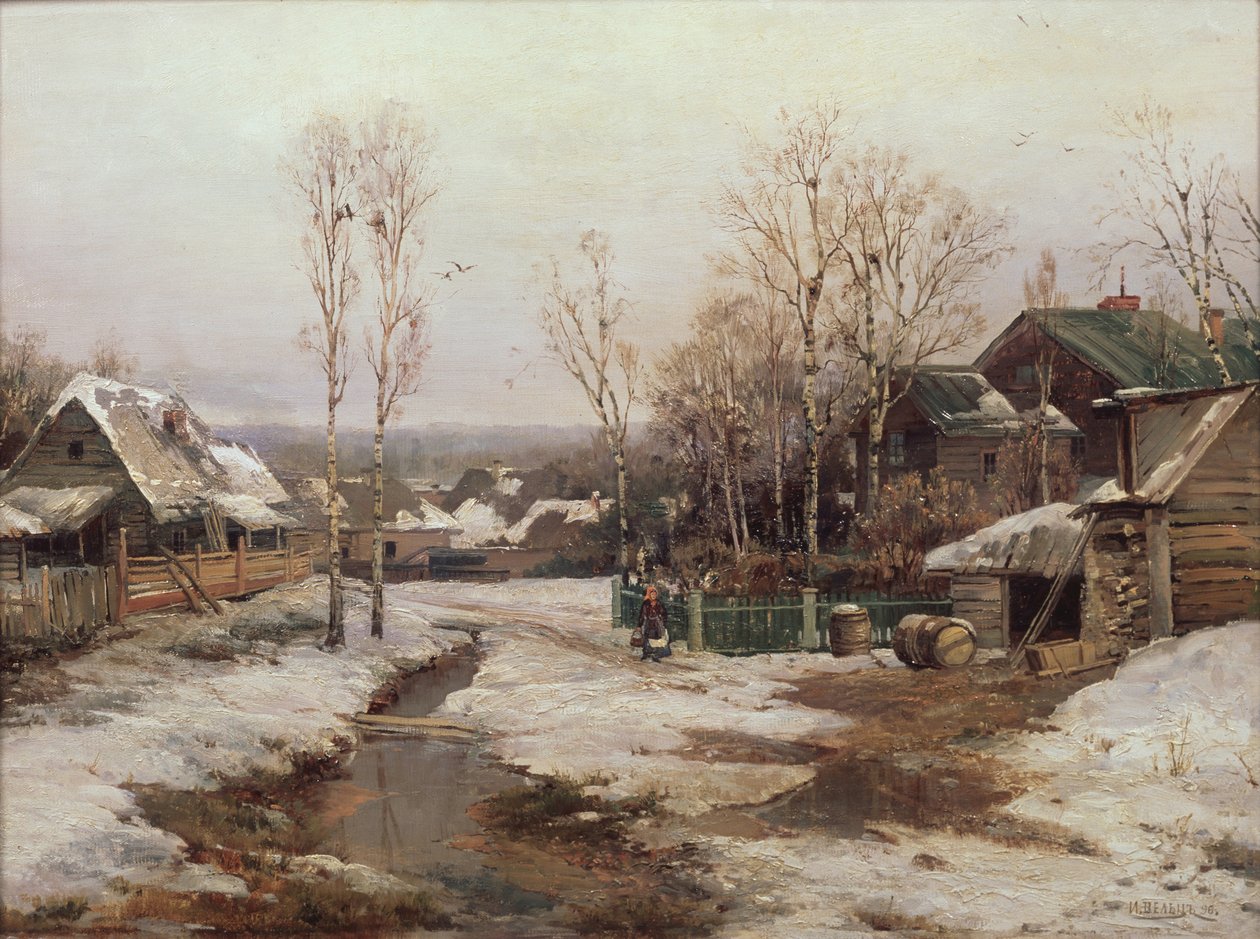 Wiosna pod Petersburgiem, 1896 autorstwa Ivan Avgustovich Velz