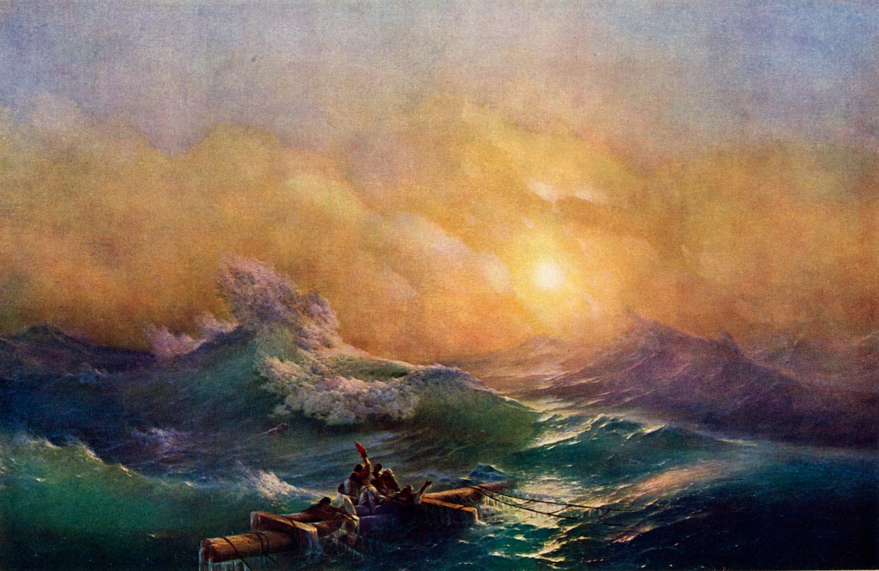 Najwyższa fala, 1850, 1939. autorstwa Ivan Ayvazovsky