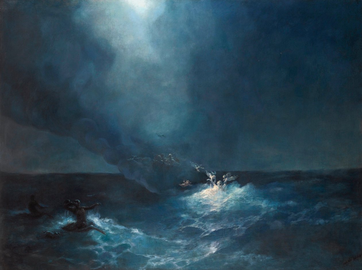 Obraz „Narodziny Afrodyty” Iwana Ajwazowskiego (1817-1900) autorstwa Ivan Konstantinovich Aivazovsky