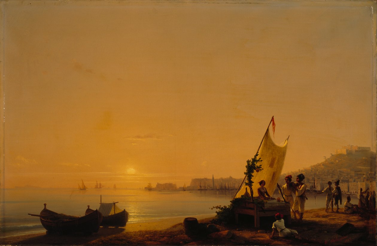 Zatoka Neapolitańska, 1844. autorstwa Ivan Konstantinovich Aivazovsky