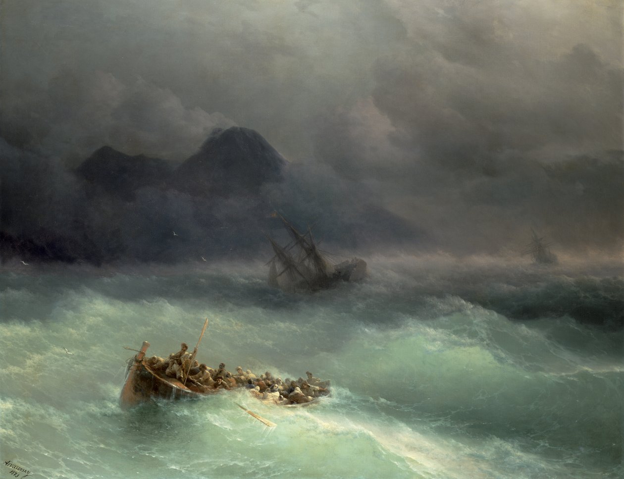 Nieznany obraz autorstwa Ivan Konstantinovich Aivazovsky