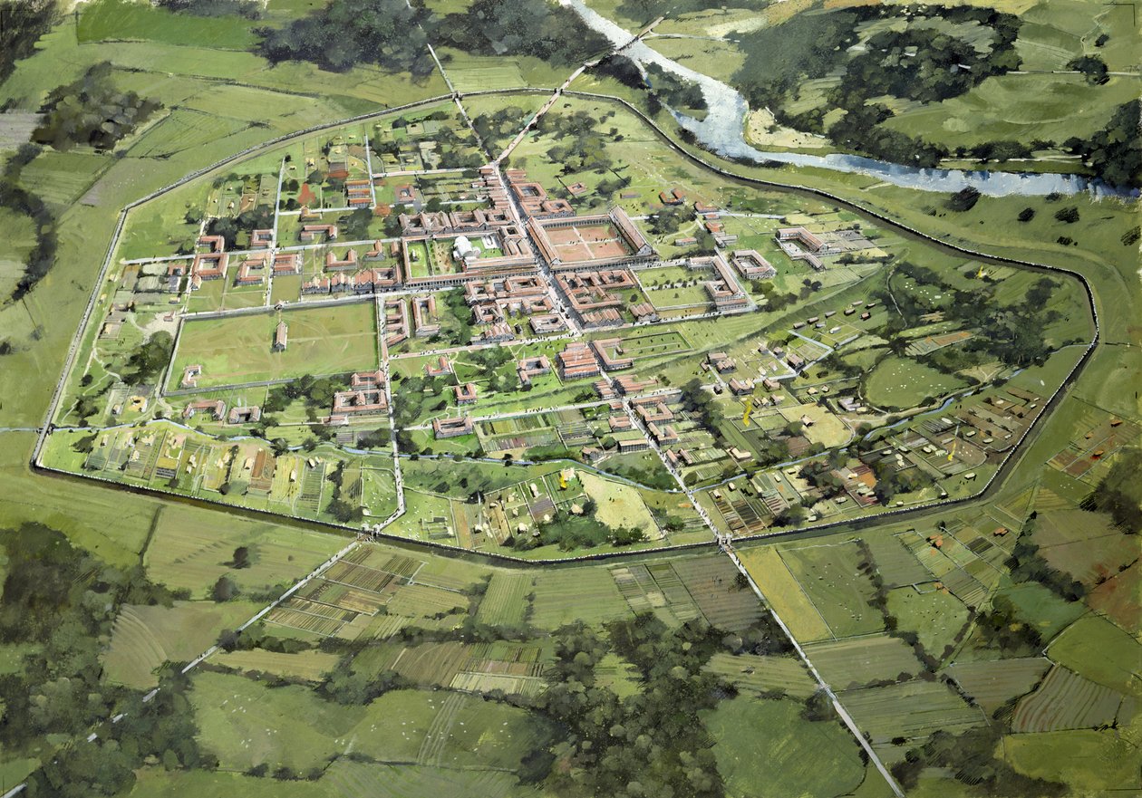Wroxeter Roman City autorstwa Ivan Lapper