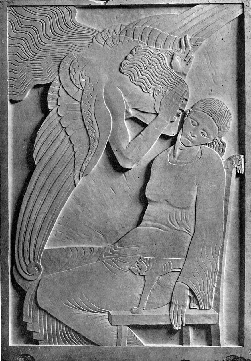 Zwiastowanie (płaskorzeźba) autorstwa Ivan Mestrovic