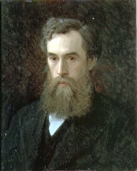 Portret Pawła Michajłowicza Tretiakowa (1832-98) 1876 autorstwa Ivan Nikolaevich Kramskoy