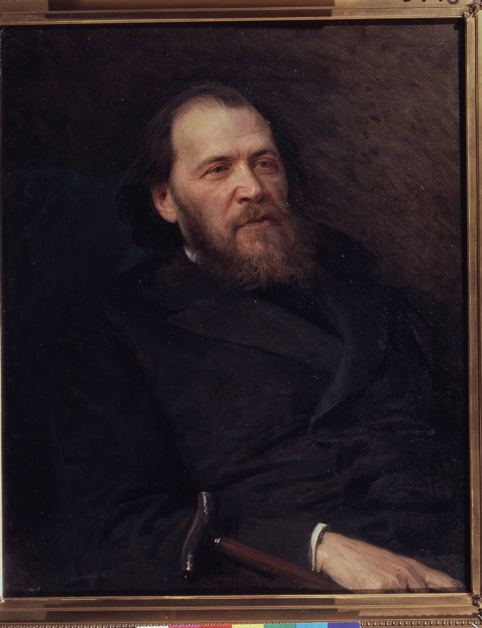 Portrait du poeta Ekv Polonsky (1819-1898) (Portret poety Y. Polonsky