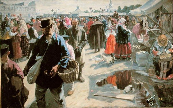 Targi, 1910-12 autorstwa Ivan Semyonovich Kulikov