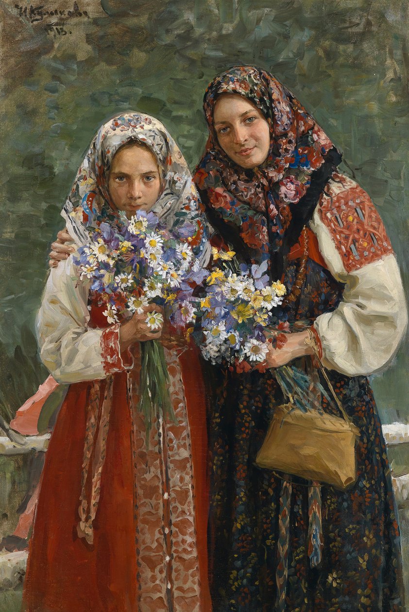 Kwiaty polne, 1913 autorstwa Ivan Semyonovich Kulikov