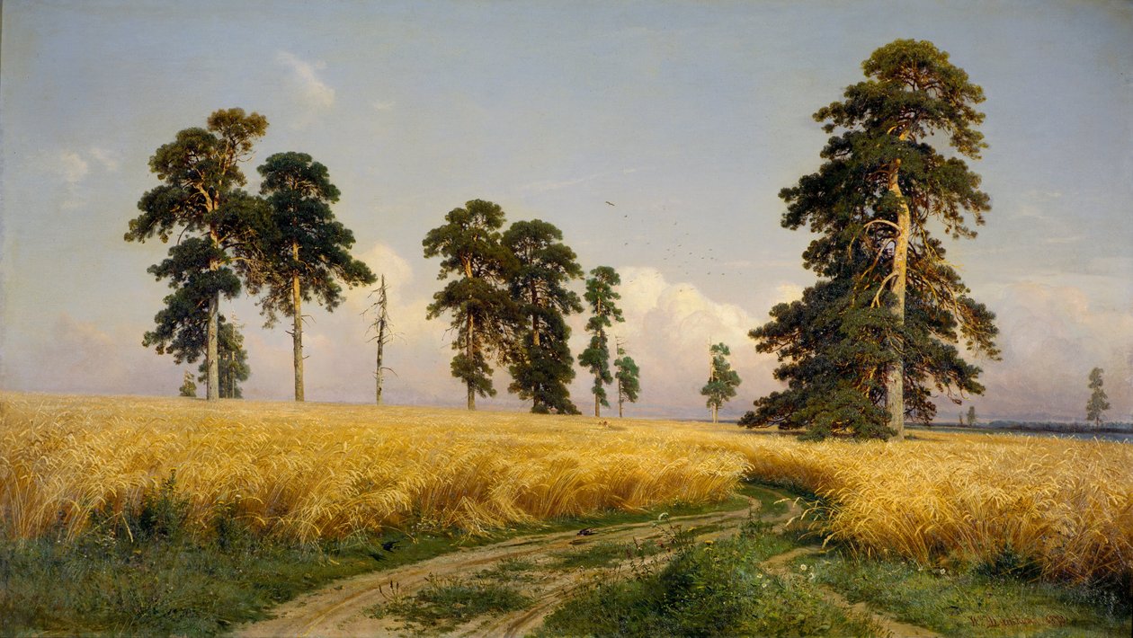 żyto autorstwa Ivan Ivanovich Shishkin