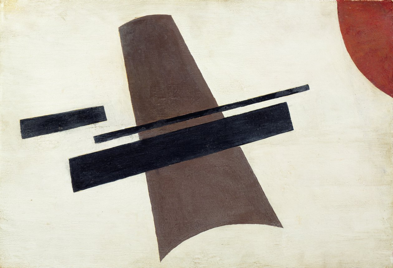Suprematyzm, 1916 autorstwa Ivan Vasilevich Kliun