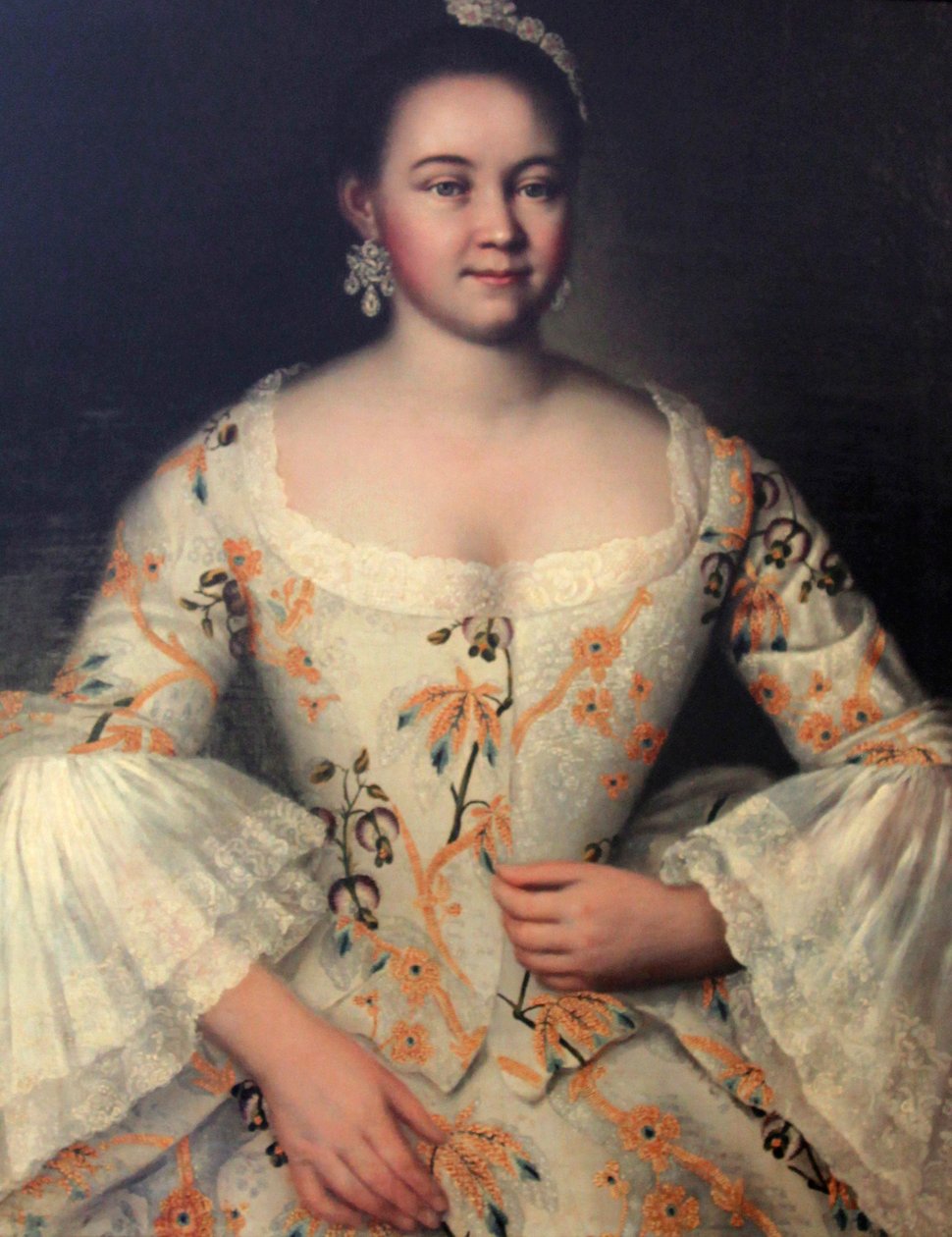 Stepanida Stepanovna Jakowlewa, c1757-k1761 autorstwa Ivan Vishnyakov