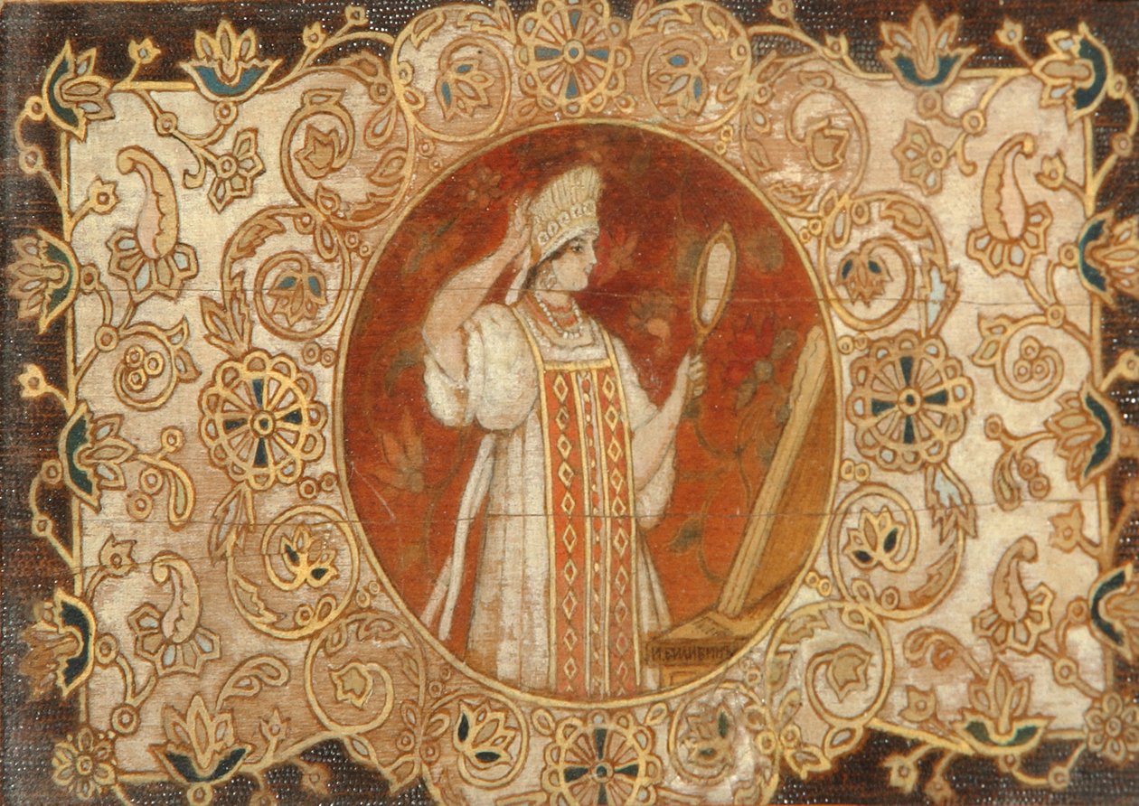 Lustro lustro na ścianie... autorstwa Ivan Yakovlevich Bilibin