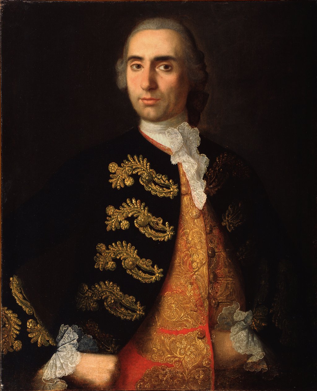 Portret Iwana Kotsariewa, 1757-1759 autorstwa Ivan Yakovlevich Vishnyakov
