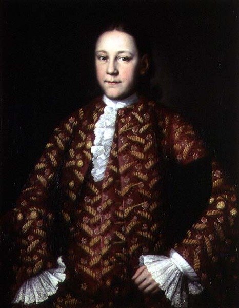 Portret Michaiła Jakowlewa (1742-81), po 1756 (para 74380) autorstwa Ivan Yakovlevich Vishnyakov